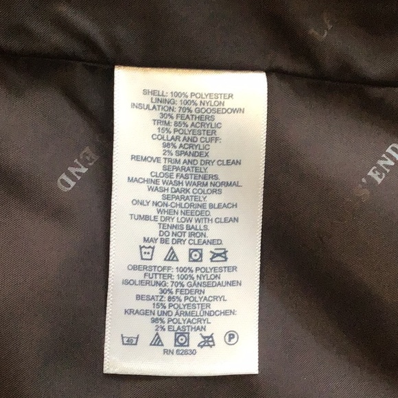 Lands End goose down jacket - Picture 6 of 6